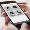 Miniatura - obrazek smartfon z aplikacją alarm 112