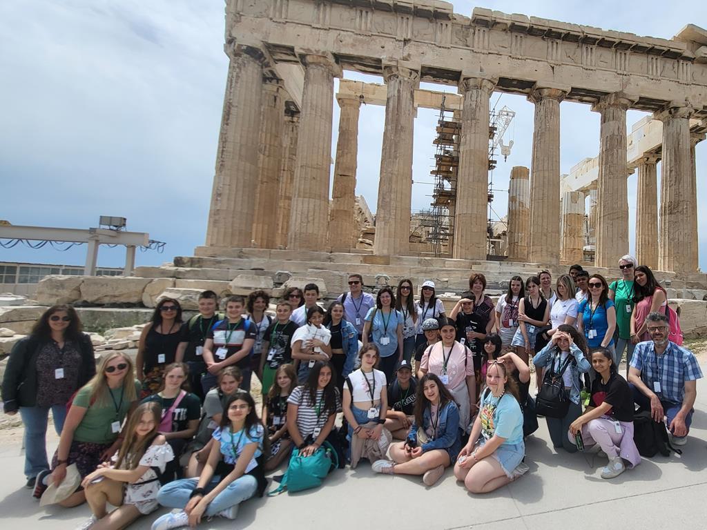 Zdjęcie z wymiany Erasmus + w Grecji