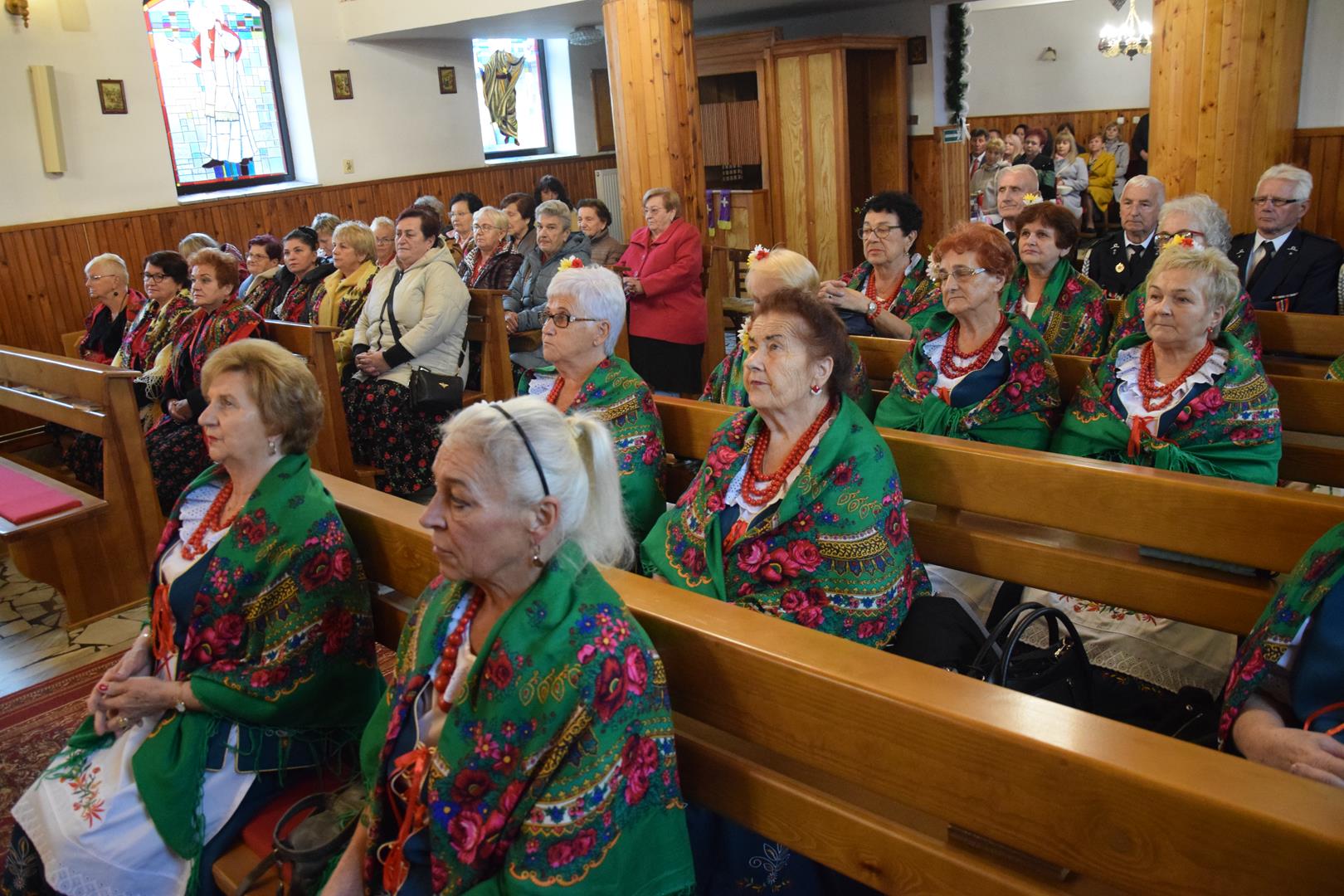 Zdjęcie przedstawia fragment mszy świętej