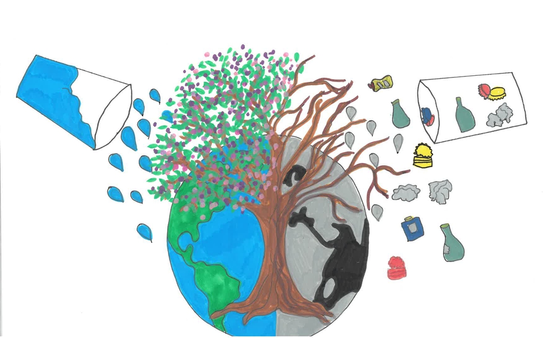 Zdjęcie przedstawiające pracę konkursową