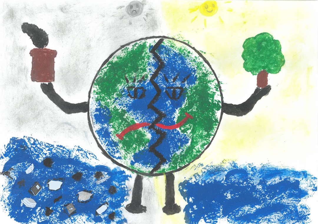 Zdjęcie przedstawiające pracę konkursową