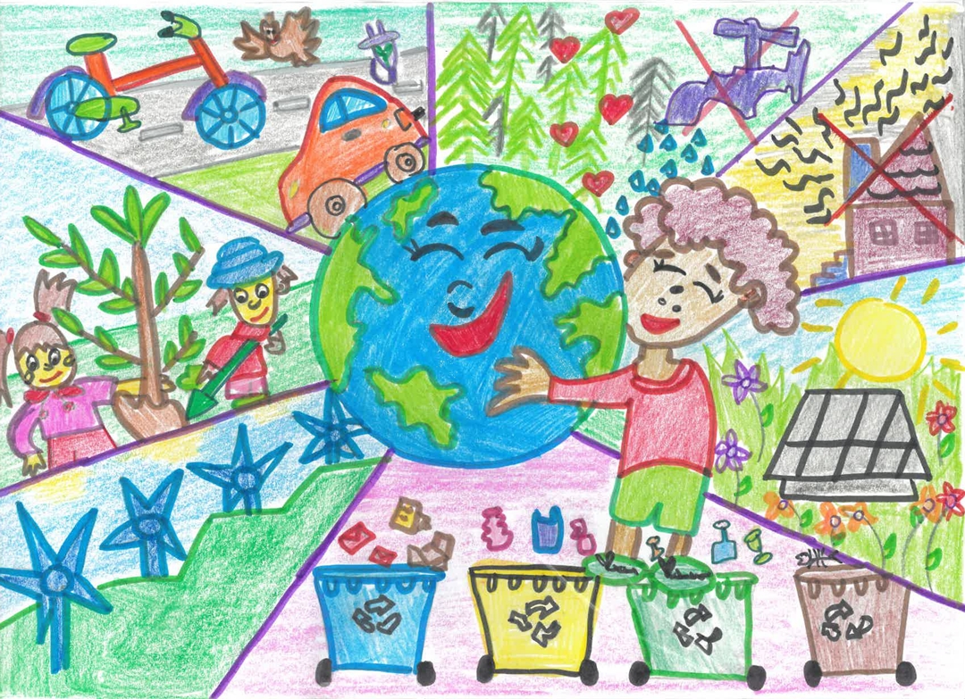 Zdjęcie przedstawiające pracę konkursową