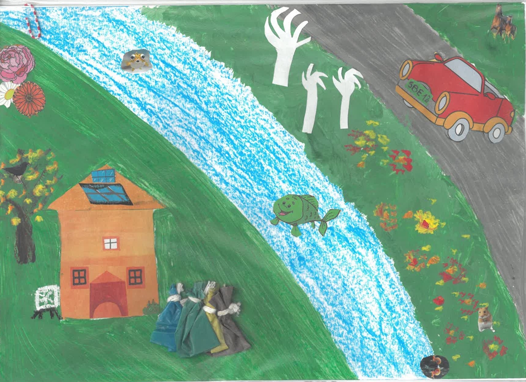 Zdjęcie przedstawiające pracę konkursową