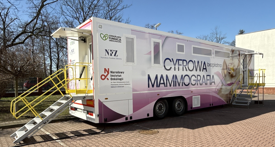 Zdjęcie przedstawia nowy mammobus