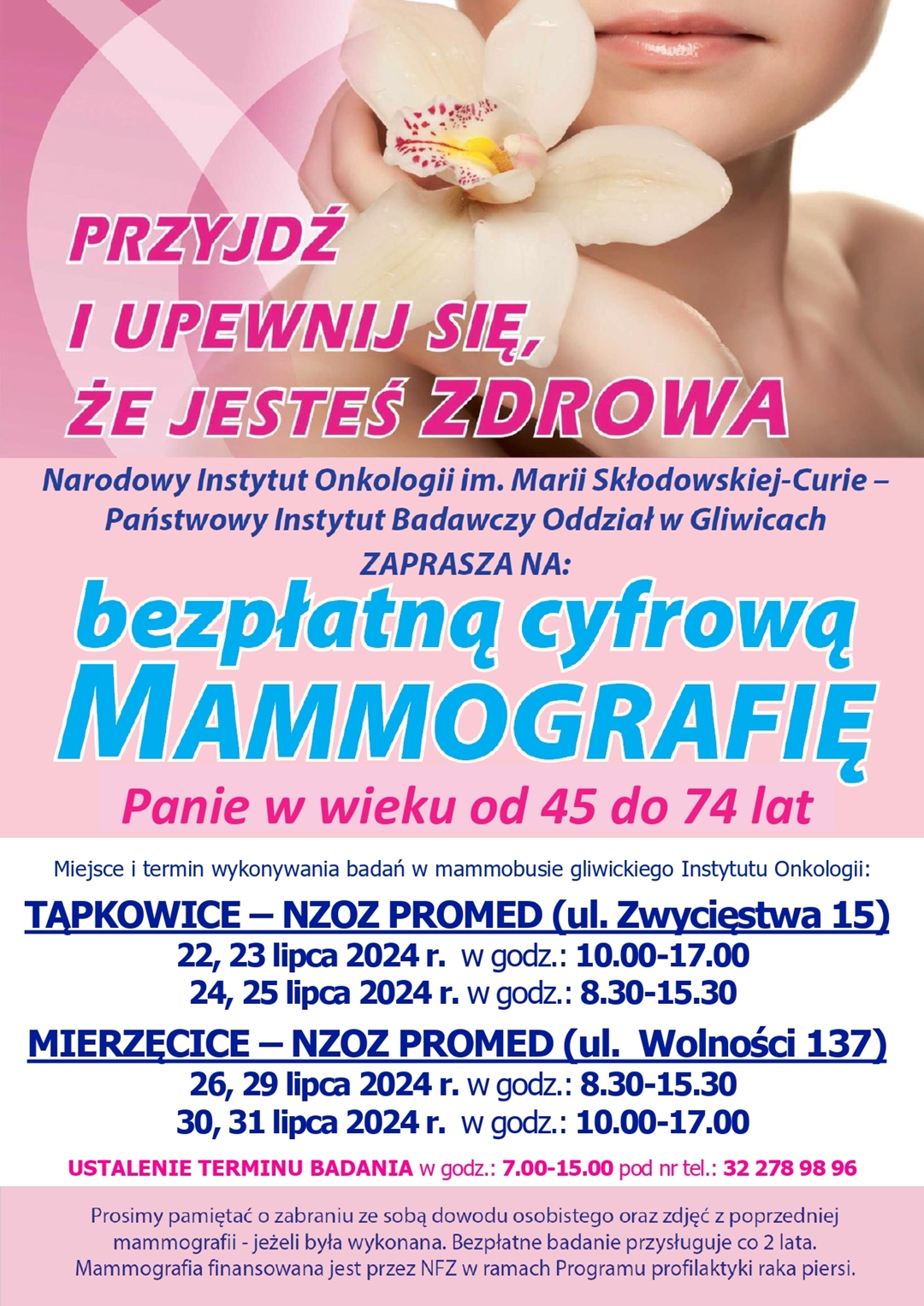 Plakat informacyjny